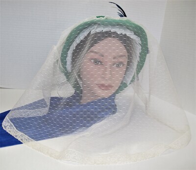 Ivory Bonnet Veil