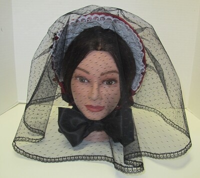 Black Bonnet Veil