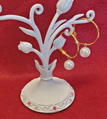 Beautiful Pearl Earrings - Georgian