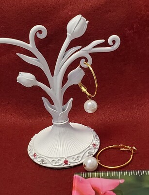 Beautiful Pearl Earrings - Georgian