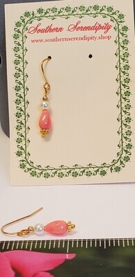 Beautiful Coral Earrings