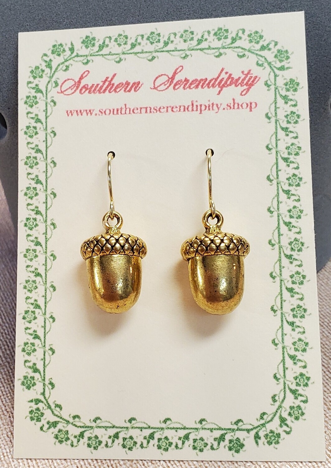 Acorn Earrings