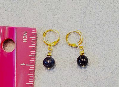 Genuine Lapis Lazuli Earrings