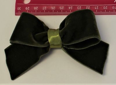 Elegant Olive Velvet