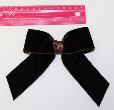 Elegant Brown Velvet