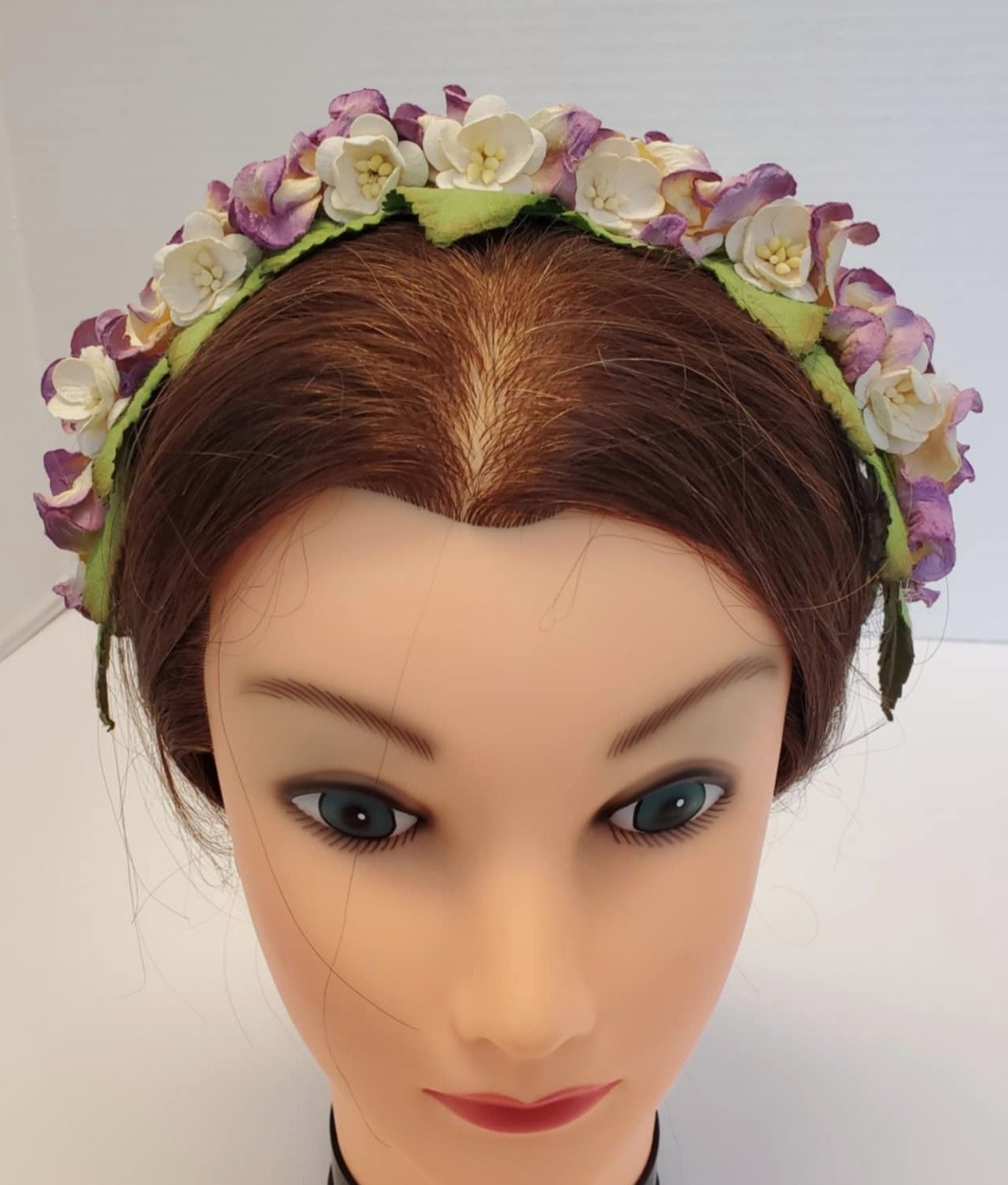 Accents of Lavender Floral Tiara