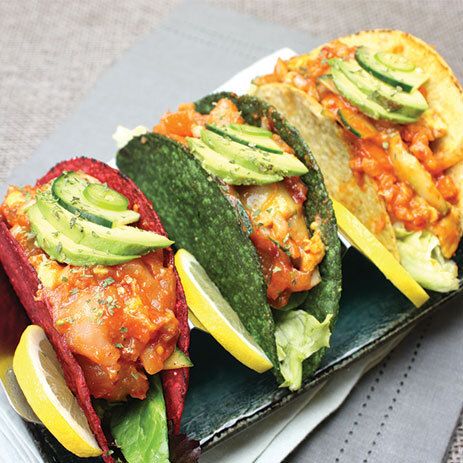 Spicy Tuna Tacos