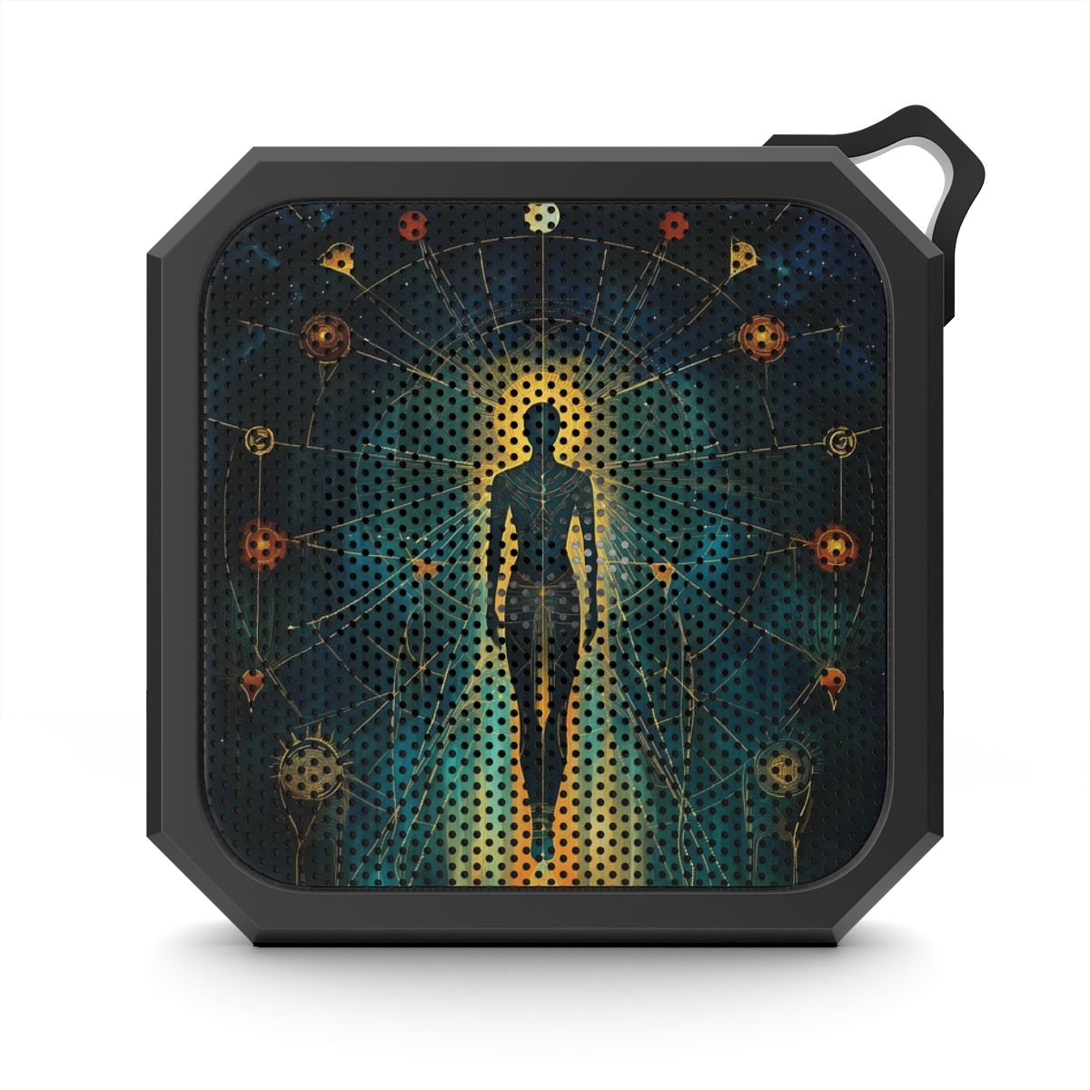 Blackwater Outdoor Bluetooth Speaker — Mystic Cosmic Figure Waterproof Portable Speaker