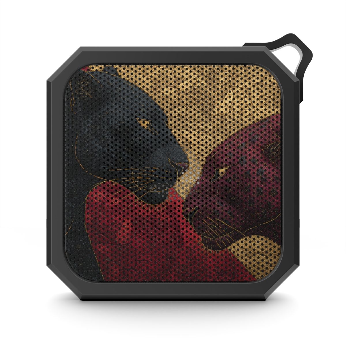 Panther Pair Outdoor Bluetooth Speaker — Waterproof Portable Speaker with Black Panther Art
