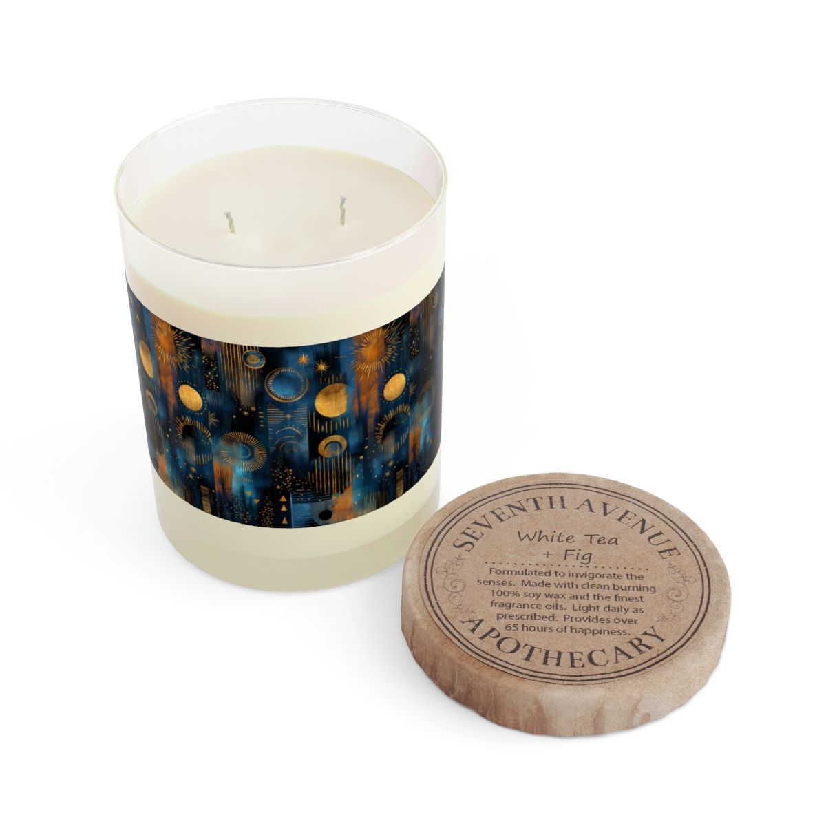 Distant Lights | Scented Soy Candle in a Reusable Art Jar