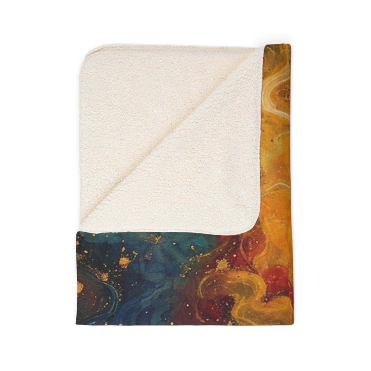 Lonesome Peace | Fleece Sherpa Blanket