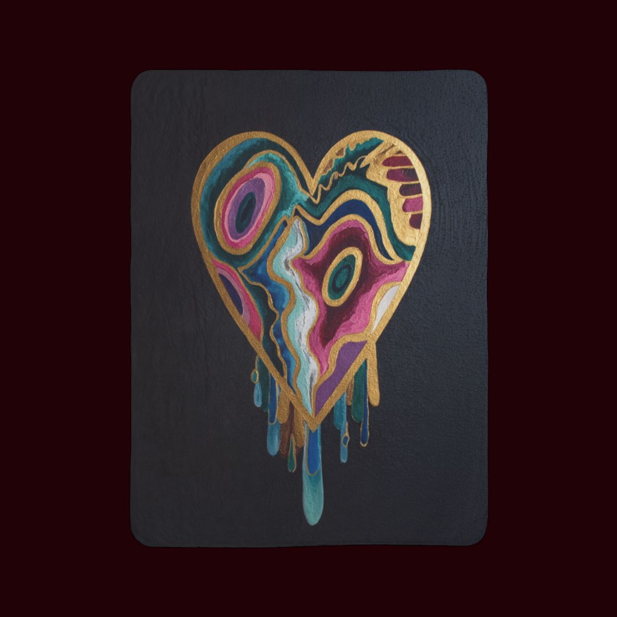 Heartbreak | Fleece Sherpa Blanket