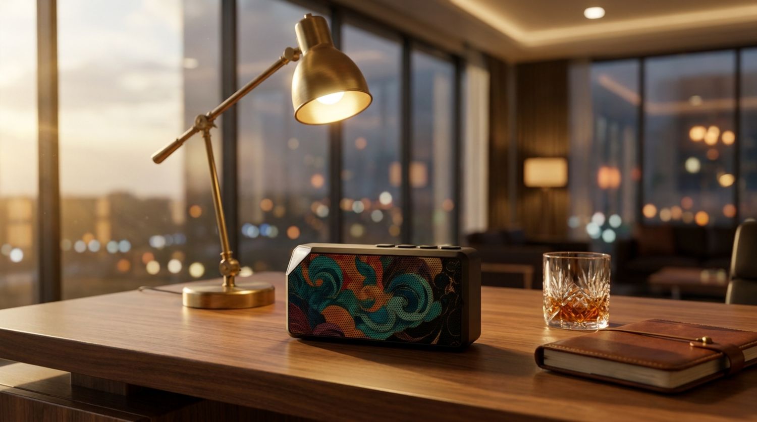 Ocean Swirl | Portable Bluetooth Speaker