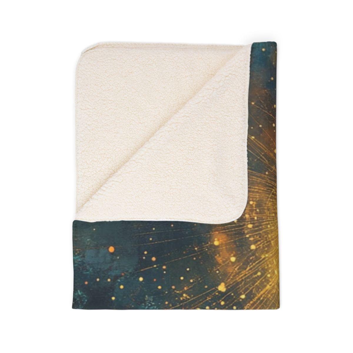Radiant Ascension Cosmic Energy Sherpa Blanket