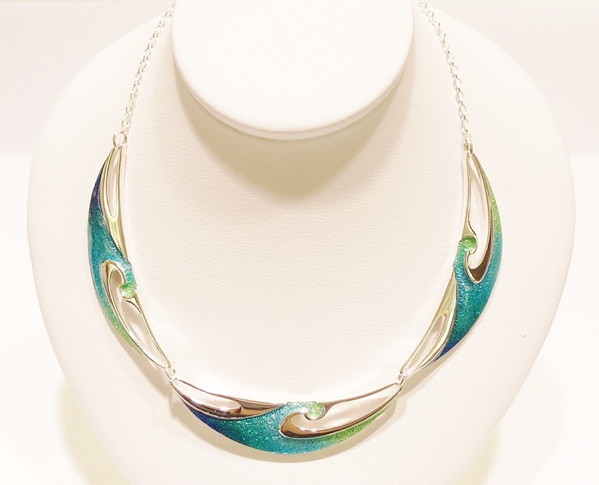 Sterling silver Ortak necklet