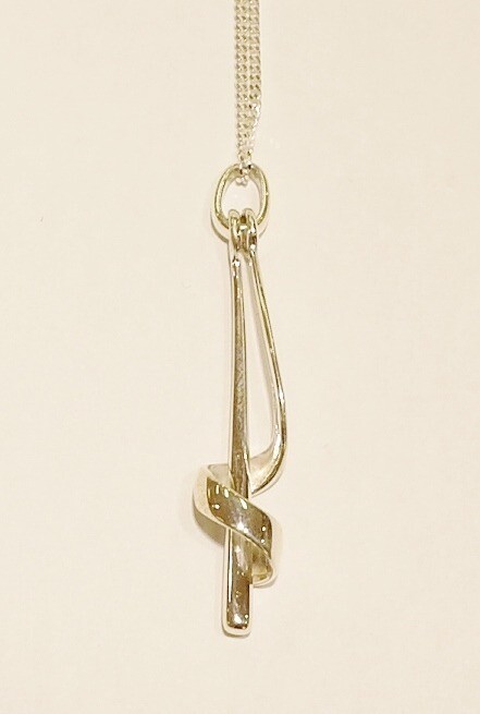 Sterling silver Ortak pendant