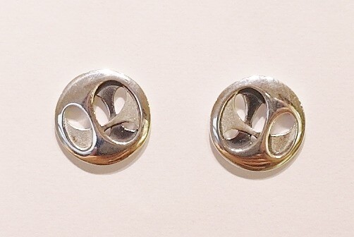 Sterling silver Ortak earrings