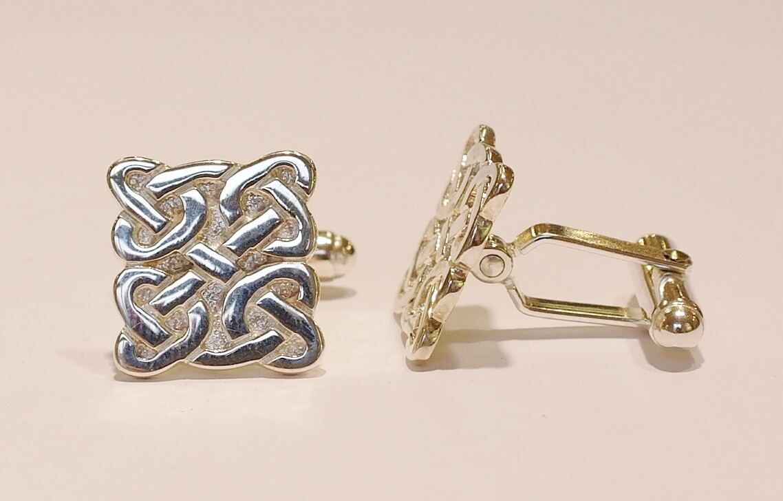 Sterling silver cufflinks