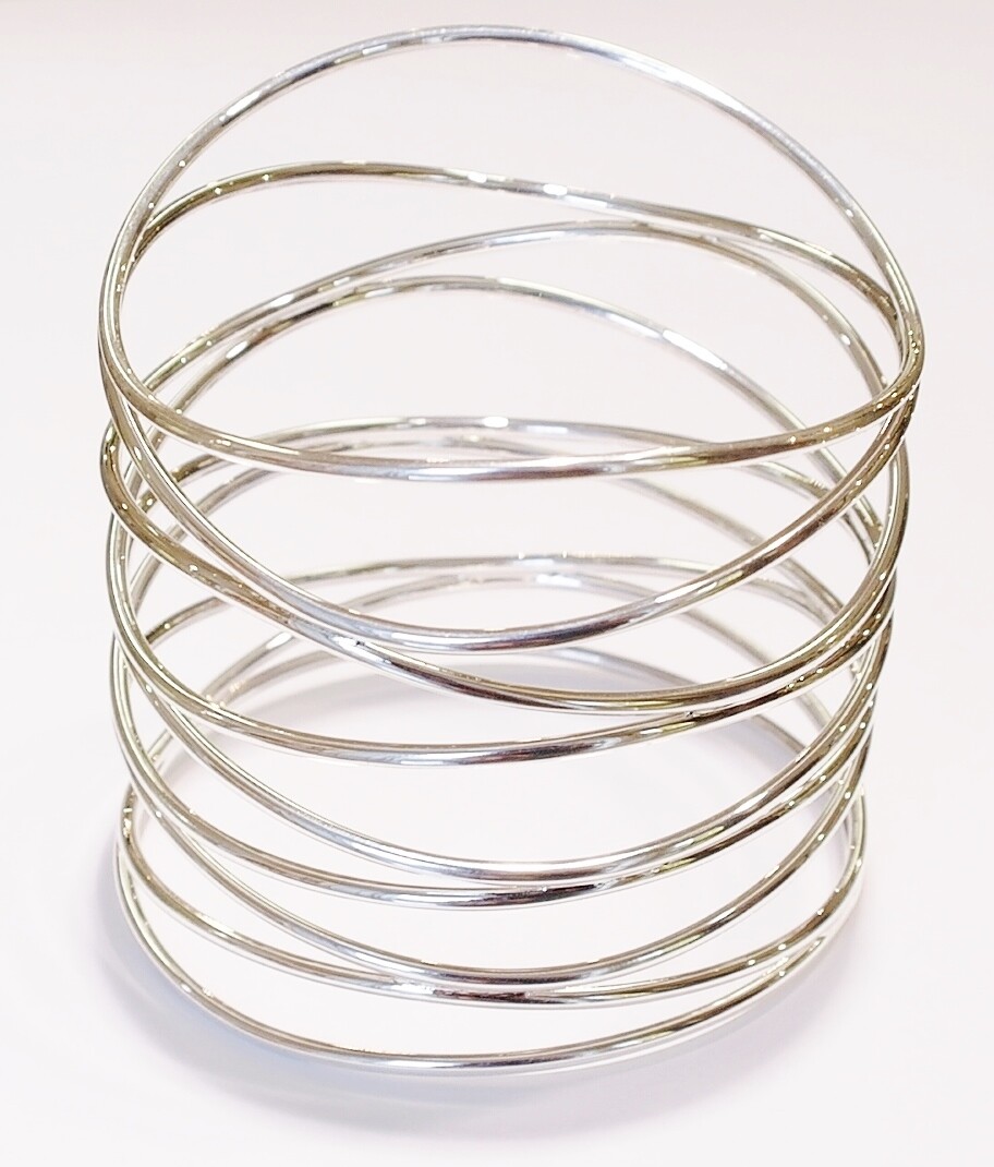 Sterling silver bangle