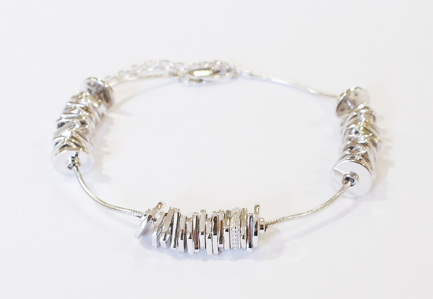 Sterling silver Hot Diamonds bracelet