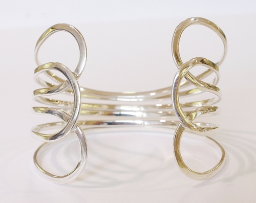 Sterling silver bangle