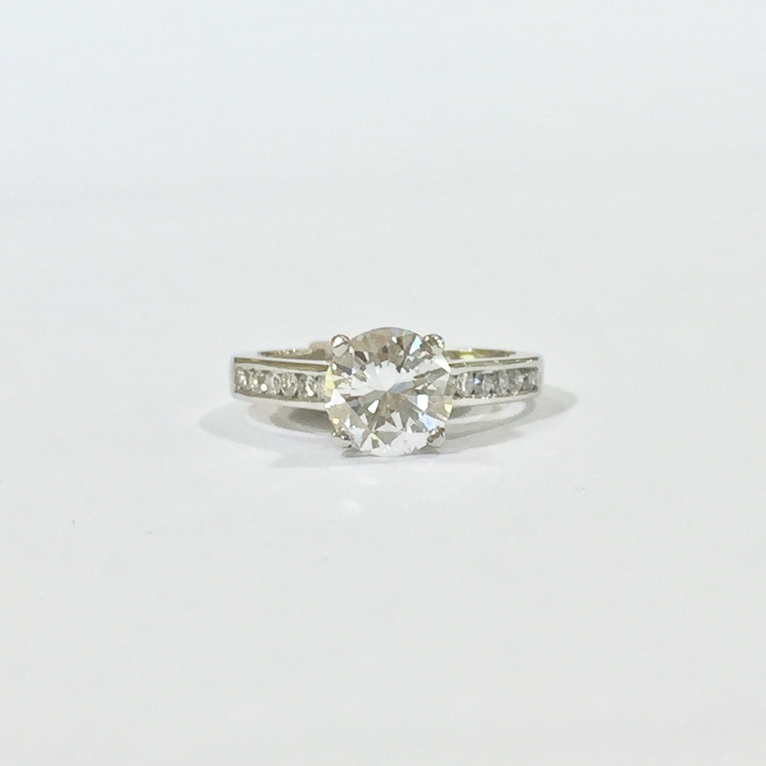 Platinum 1.50ct Briliant Diamond Ring