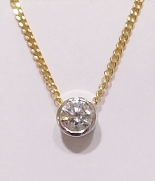 9ct diamond pendant