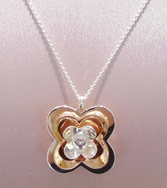 Kit Heath sterling silver pendant and chain