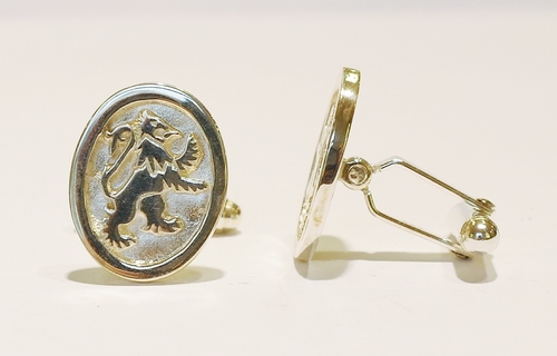 Sterling silver cufflinks