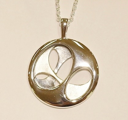 Sterling silver Ortak pendant