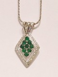 Emerald pendants