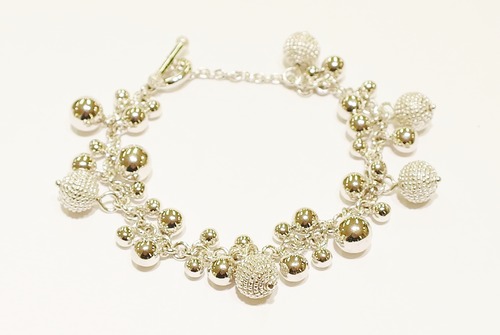 Sterling silver Hot Diamond bracelet