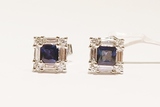 Sapphire earrings