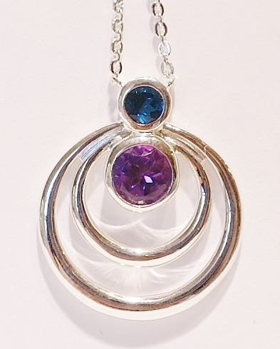 Kit Heath sterling silver pendant and chain