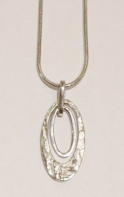 Sterling silver Sueno pendant
