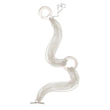 Sterling silver Molly brown bracelet