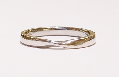 Platinum shaped band