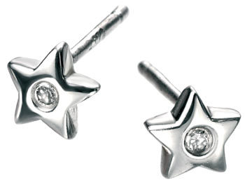 D for diamonds earrings