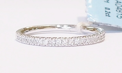 Platinum and diamond band