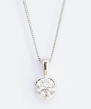 Two-claw mirror pendants