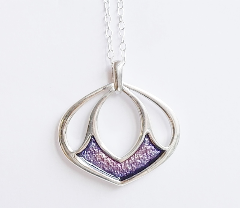 Sterling silver Ortak pendant