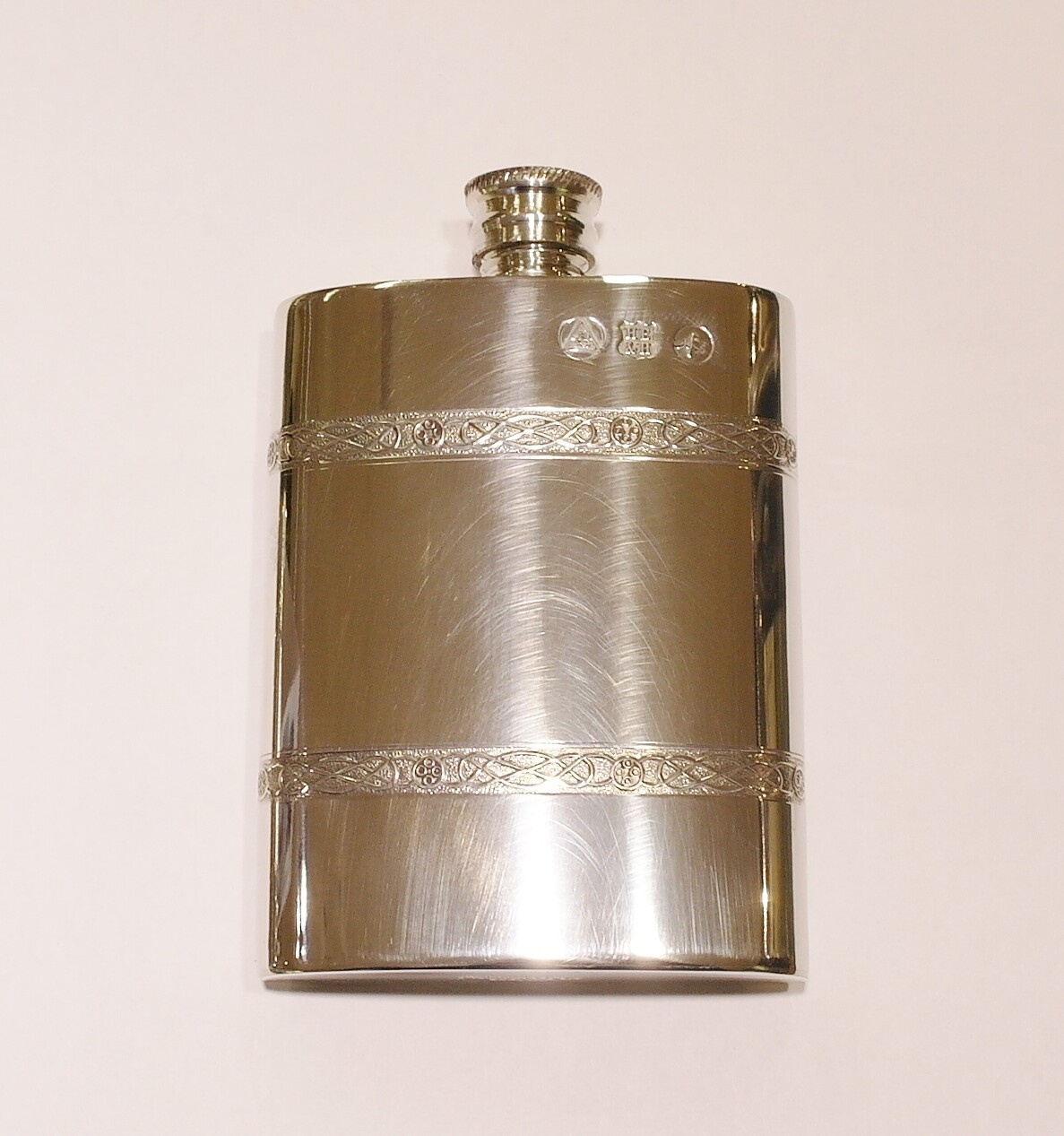 4oz pewter hip flask