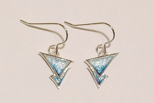 Sterling silver Ortak earrings