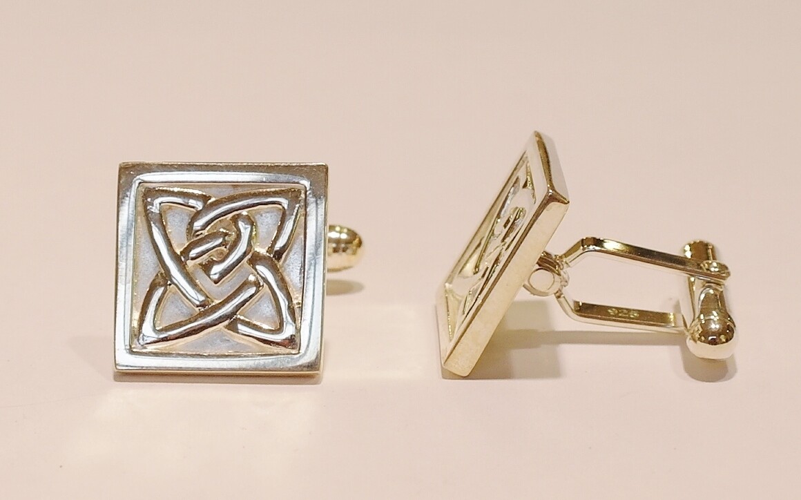 Sterling silver cufflinks