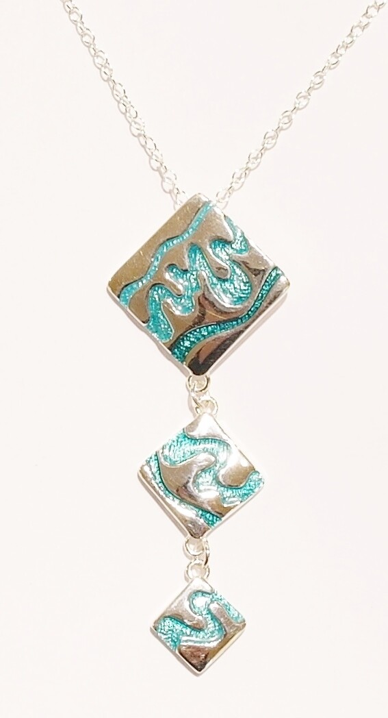 Sterling silver Ortak pendant