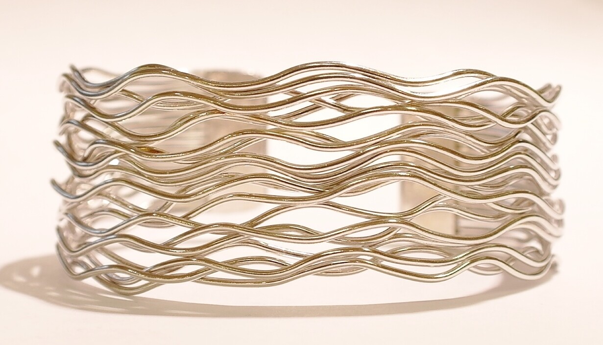 Silver bangle