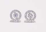 Diamond earrings
