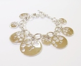 Silver bangles and bracelets