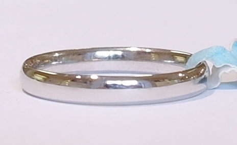 2.5mm court platinum band