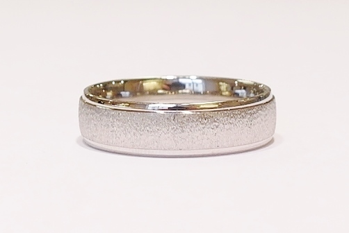 Gents 6mm palladium band